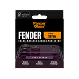 PanzerGlass ® Fender Kamerabeskytter Dark Cherry iPhone 18 Pro
