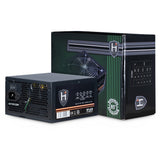 Inter-Tech HIPOWER SP-650 enhed til strømforsyning 650 W 20+4 pin ATX ATX Sort
