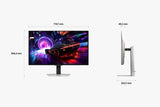 Samsung S32FG814SU computerskærm 81,3 cm (32") 3840 x 2160 pixel 4K Ultra HD OLED Sølv