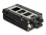 DeLOCK 47011 drive bay panel 2x 2,5" Opbevaring drev bakke Sort