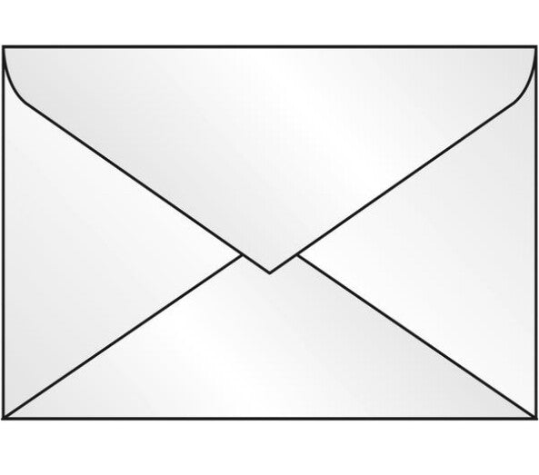 Sigel DU030 kuvert C6 (114 x 162 mm) Transparent 25 stk