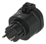 Brennenstuhl 1294860100 smart stik 3680 W Hjem Sort, Grå