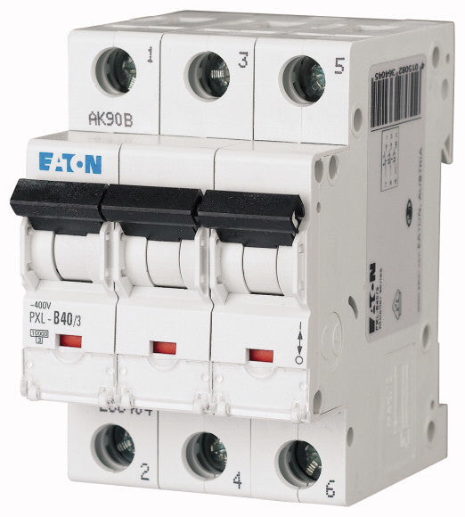 Eaton PXL-B40/3 kredsløbsafbryder Miniature strømafbryder