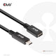 CLUB3D CAC-1529 USB-kabel USB 3.2 Gen 1 (3.1 Gen 1) 2 m USB C 5 Gbit/sek. 60 W Sort