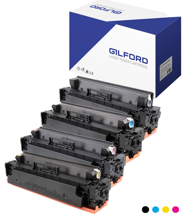 Gilford 1253C002#KIT tonerpatron 1 stk Kompatibel Sort, Blå, Magenta, Gul