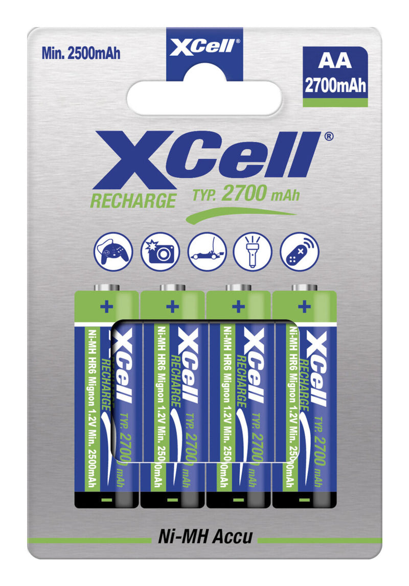 XCell 118740 husholdningsbatteri Genopladeligt batteri AA Nikkel-Metalhydrid (NiMH)