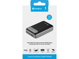 Sandberg 421-41 powerbank Lithium polymer (LiPo) 20000 mAh Sort, Sølv