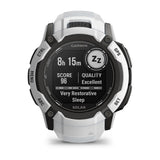 Garmin Instinct 2X Solar 2,79 cm (1.1") MIP 50 mm Digital 176 x 176 pixel Berøringsskærm Hvid GPS (satellit)