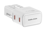 Mobile Origin MO-PW26-WHT oplader til mobil enhed Universel Sort Vekselstrøm Hurtig opladning Indendørs