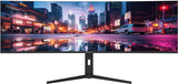 Voxicon VXD-P49SUW computerskærm 124,5 cm (49") 5120 x 1440 pixel UltraWide 5K HD LED Sort
