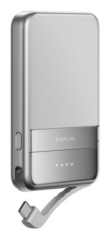 EcoFlow EF-RAPID5000-EU powerbank Lithium-Ion (Li-Ion) 5000 mAh Trådløs opladning Sølv