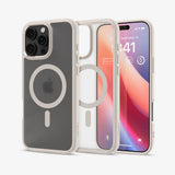 Spigen Ultra Hybrid (MagFit) mobiltelefon etui 17,5 cm (6.9") Cover Beige, Transparent