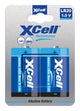 XCell 136154 husholdningsbatteri Engangsbatteri D Alkaline