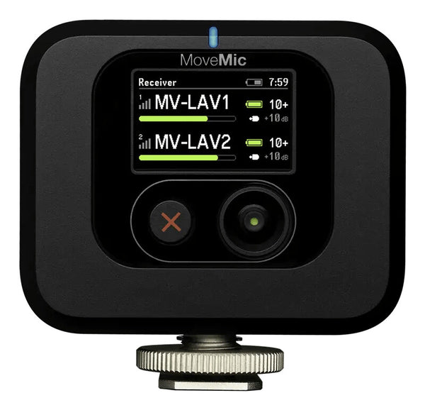 Shure MoveMic 88+ Sort Mikrofon til interview