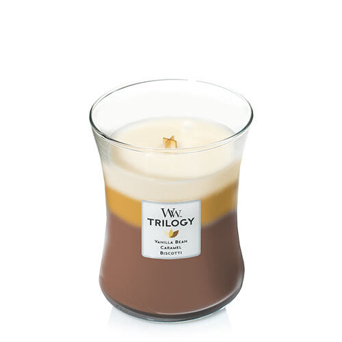 WoodWick 92904 vokslys Andet Karamel, Vanilie Brun, Hvid, Gul 1 stk