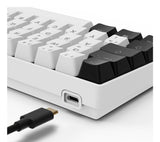 Sharkoon SGK50 S4 tastatur Hjem USB QWERTZ Tysk Hvid