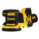 DeWALT DCW210P2-QW transportabel slibemaskine Rystepudser 12000 OPM Sort, Orange