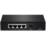 Trendnet TEG-S51SFP netværksswitch Ikke administreret Gigabit Ethernet (10/100/1000) Sort