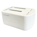 LC-Power LC-DOCK-U3-VI drev dockingstation USB 3.2 Gen 1 (3.1 Gen 1) Type micro-B Hvid