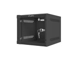 Lanberg WF10-2304-10B stativ 4U Vægmonteret stativ Sort