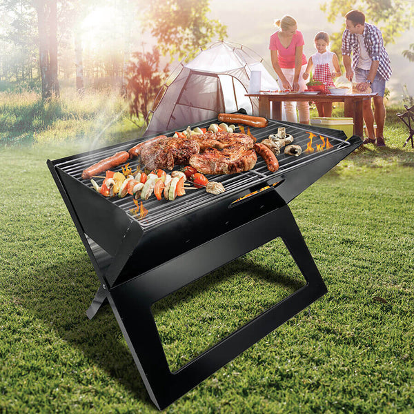 Maestro MR-1011 barbecue & grill Trækul + brænde Sort