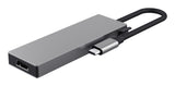 Trust 26062 interface hub USB Type-C Grå