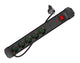 Lanberg SP1-05F-0500-BK stikdåse 5 m 5 AC stikkontakt(er) Indendørs Sort