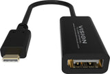 Vision TC-USBCDP8K/BL interface-kort/adapter DisplayPort