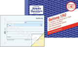 Avery 1742 regnskabsblanket og -bog A6 40 Sider
