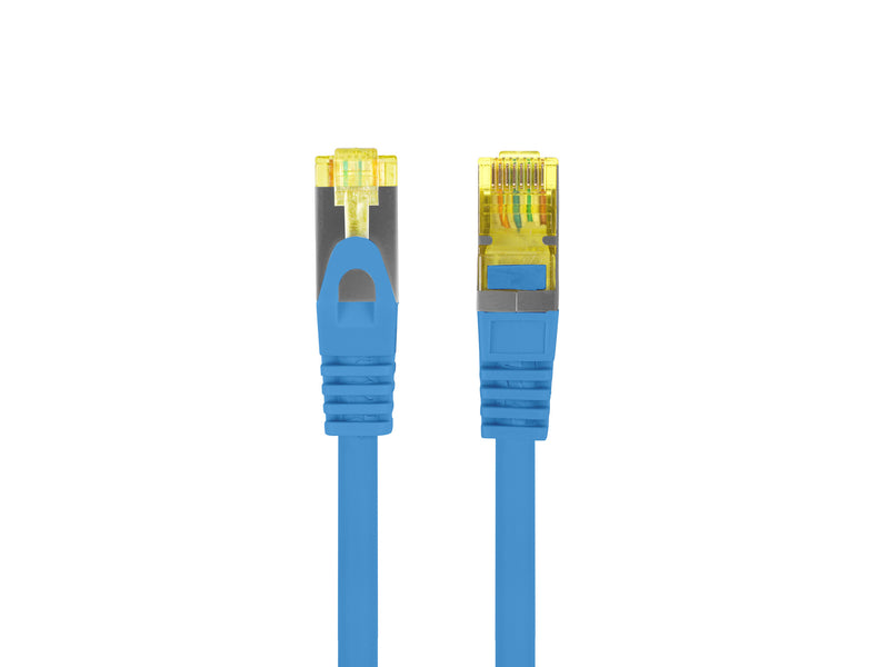Lanberg PCF6A-10CU-0200-B netværkskabel Blå 2 m Cat6a S/FTP (S-STP) Rund
