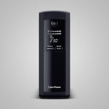 CyberPower Tracer III VP1200ELCD-FR UPS-enhed Interaktivt indgangsstik 1,2 kVA 720 W 5 AC stikkontakt(er)