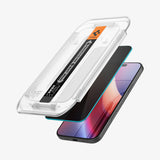Spigen GLAS.tR EZ Fit | Privacy Klar skærmbeskytter Apple 2 stk
