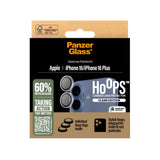 PanzerGlass ® Hoops® Kameralinsebeskytter Transparent iPhone 16 | 16 Plus