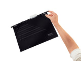 Leitz Alpha Active hængemappe Pap A4 Sort