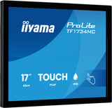 iiyama ProLite TF1734MC-B8X computerskærm 43,2 cm (17") 1280 x 1024 pixel SXGA LCD Berøringsskærm Bord Sort