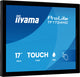 iiyama ProLite TF1734MC-B8X computerskærm 43,2 cm (17") 1280 x 1024 pixel SXGA LCD Berøringsskærm Bord Sort