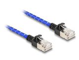 DeLOCK 80377 netværkskabel Blå 1 m Cat6a U/FTP (STP)