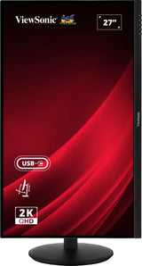 Viewsonic VG Series VG2709-2K-MHDU-2 computerskærm 68,6 cm (27") 2560 x 1440 pixel Quad HD LED Sort