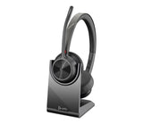 HP Poly Voyager 4320-M Microsoft Teams Certified Headset +BT700-dongle +bordoplader
