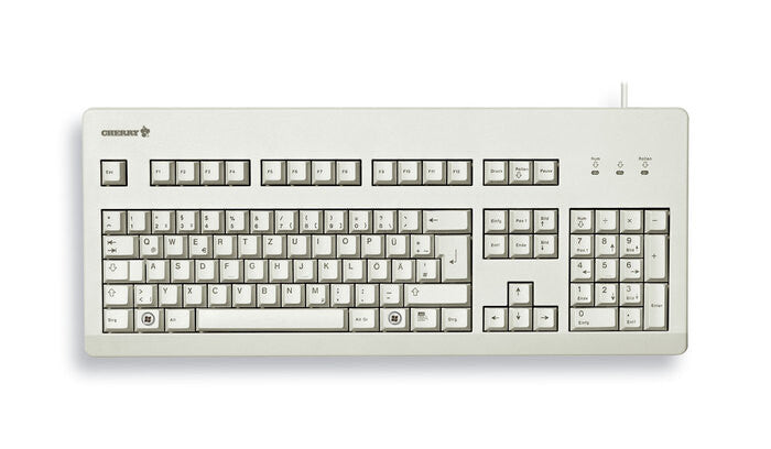 CHERRY G80-3000 tastatur Universel USB QWERTY US engelsk Grå