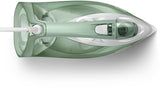 Philips 7000 series DST7012/70 strygejern Dampstrygejern SteamGlide Plus strygesål 2600 W Grøn, Grå