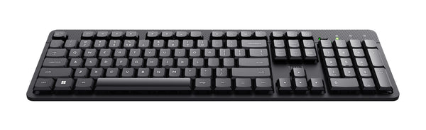 Trust Ody II tastatur Kontor RF trådløst QWERTZ Tysk Sort