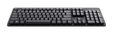 Trust Ody II tastatur Kontor RF trådløst QWERTY Nordisk Sort