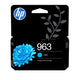 HP 963 Original Ink-blækpatron, cyan