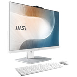 MSI Modern AM242P 1M-2097EU Intel Core 7 150U 60,5 cm (23.8") 1920 x 1080 pixel All-in-One PC 16 GB DDR5-SDRAM 512 GB SSD Windows 11 Pro Wi-Fi 6E (802.11ax) Hvid