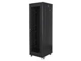 Lanberg FF01-6842-23B stativ 42U Fritstående reol Sort