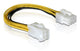 DeLOCK Cable PCI Express Power 8pin EPS > 4pin ATX/P4 Flerfarvet 0,15 m