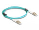 DeLOCK 87908 InfiniBand og fiberoptisk kabel 2 m LC Turkisfarve