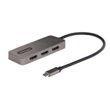 StarTech.com MST14CD123HD USB grafisk adapter 3840 x 2160 pixel Grå