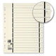 Oxford 400004671 opdeler Pap Beige 10 stk